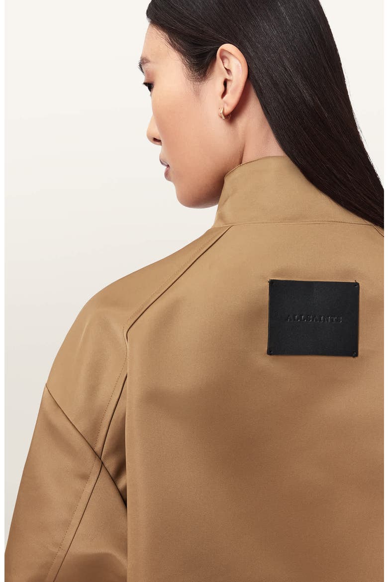 Oversize Luellah Jacket, Alternate, color, GREIGE BROWN