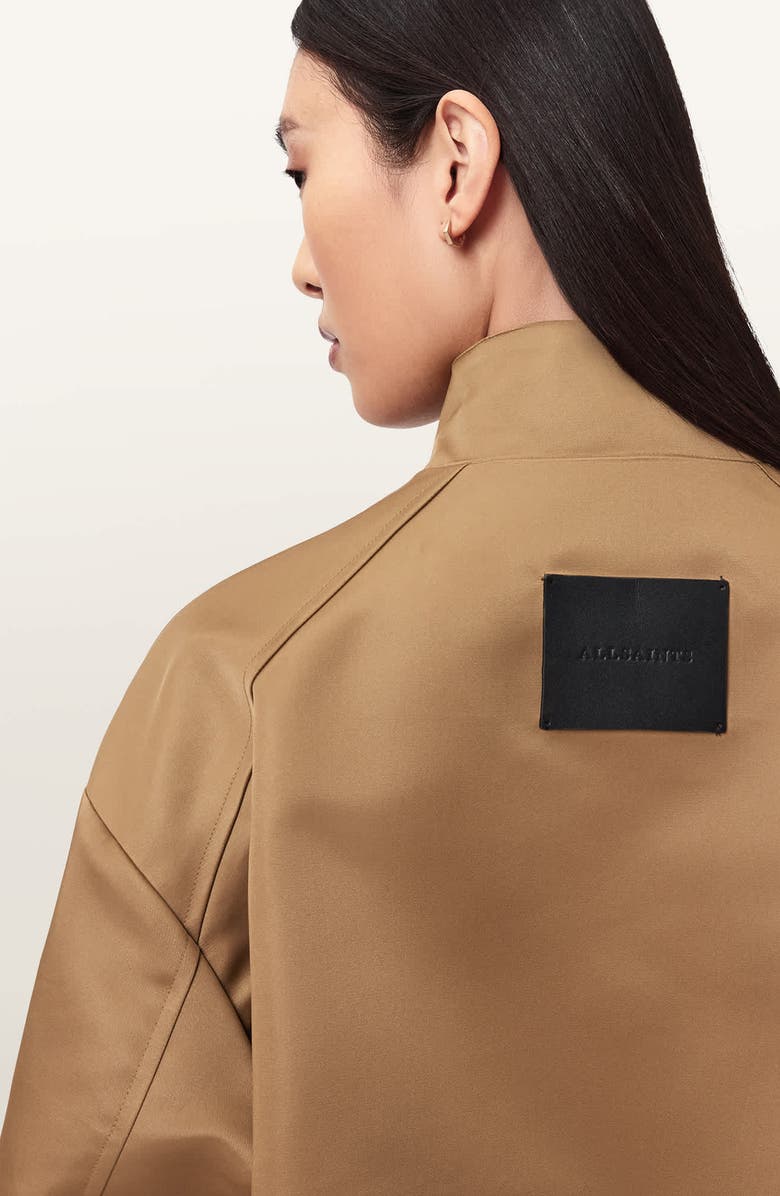 AllSaints Oversize Luellah Jacket, Alternate, color, Greige Brown