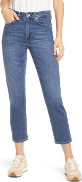 rag & bone Nina High Waist Ankle Cigarette Jeans