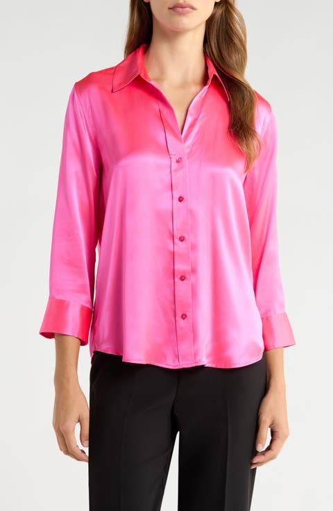 Dani Silk Charmeuse Blouse