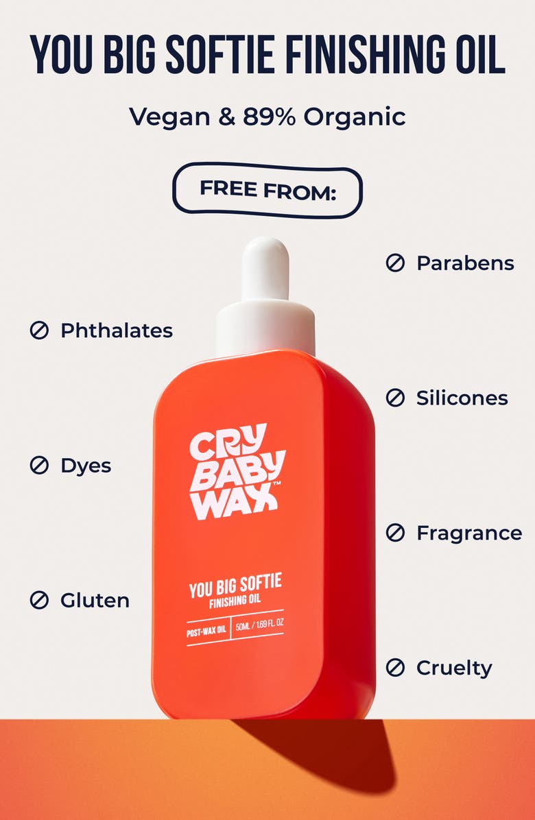 Crybaby Wax You Big Softie Post-Wax Finishing Oil, Alternate, color, 