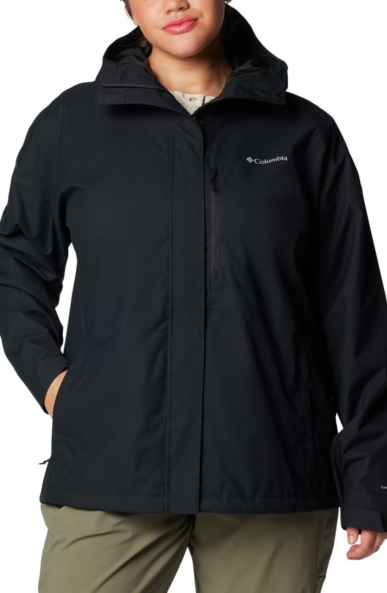 Columbia Hikebound II Waterproof Jacket, Main, color, Black