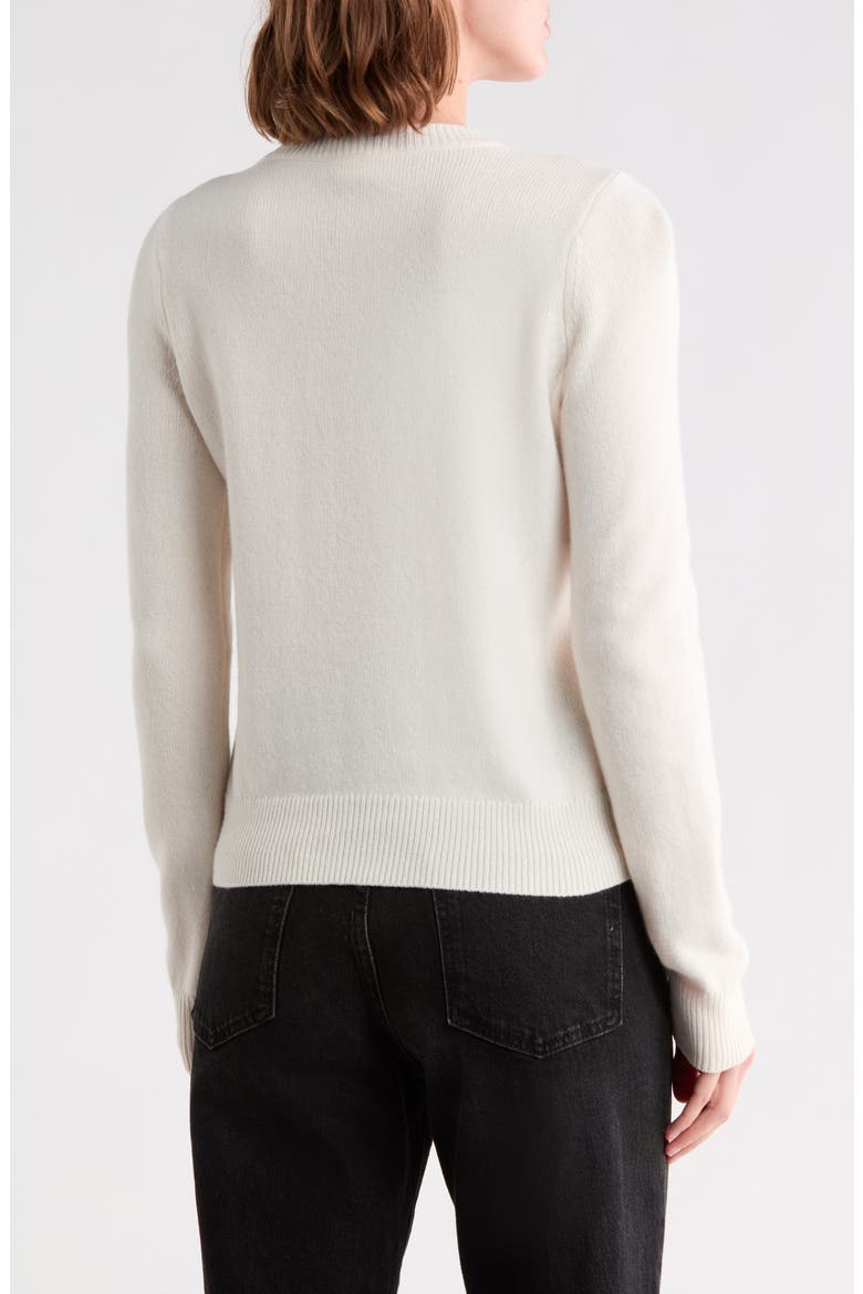 Paris 57 Embellished Sweater, Alternate, color, WHITE RABBIT