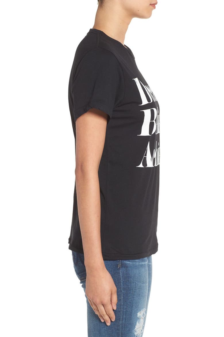 'Dream Believe Achieve' Graphic Tee, Alternate, color, BLACK
