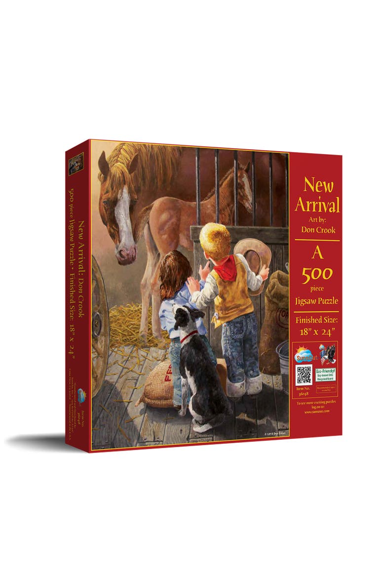 New Arrival 500 piece Jigsaw Puzzle for Adults, Main, color, Multicolor