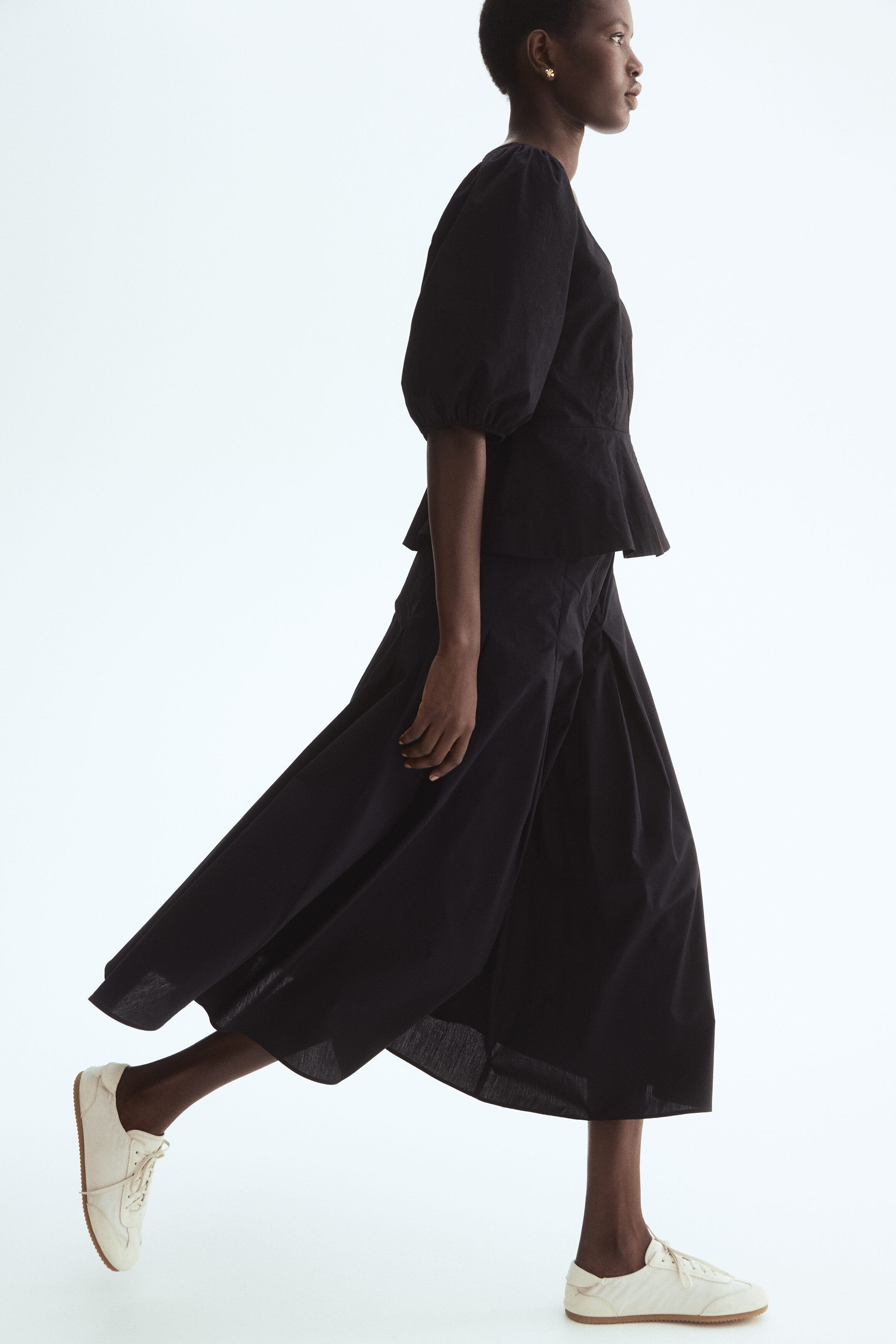 Circular Poplin Skirt - image 2