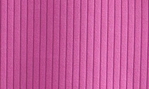 Shop Zella Girl Kids' All In Ribbed High Waist Flare Leggings In Pink Rosebud