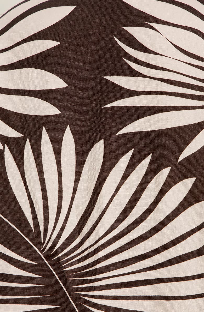 Sanctuary The Harmony Palm Pintuck Pleat Linen Blend Tank, Alternate, color, Mesa Palm