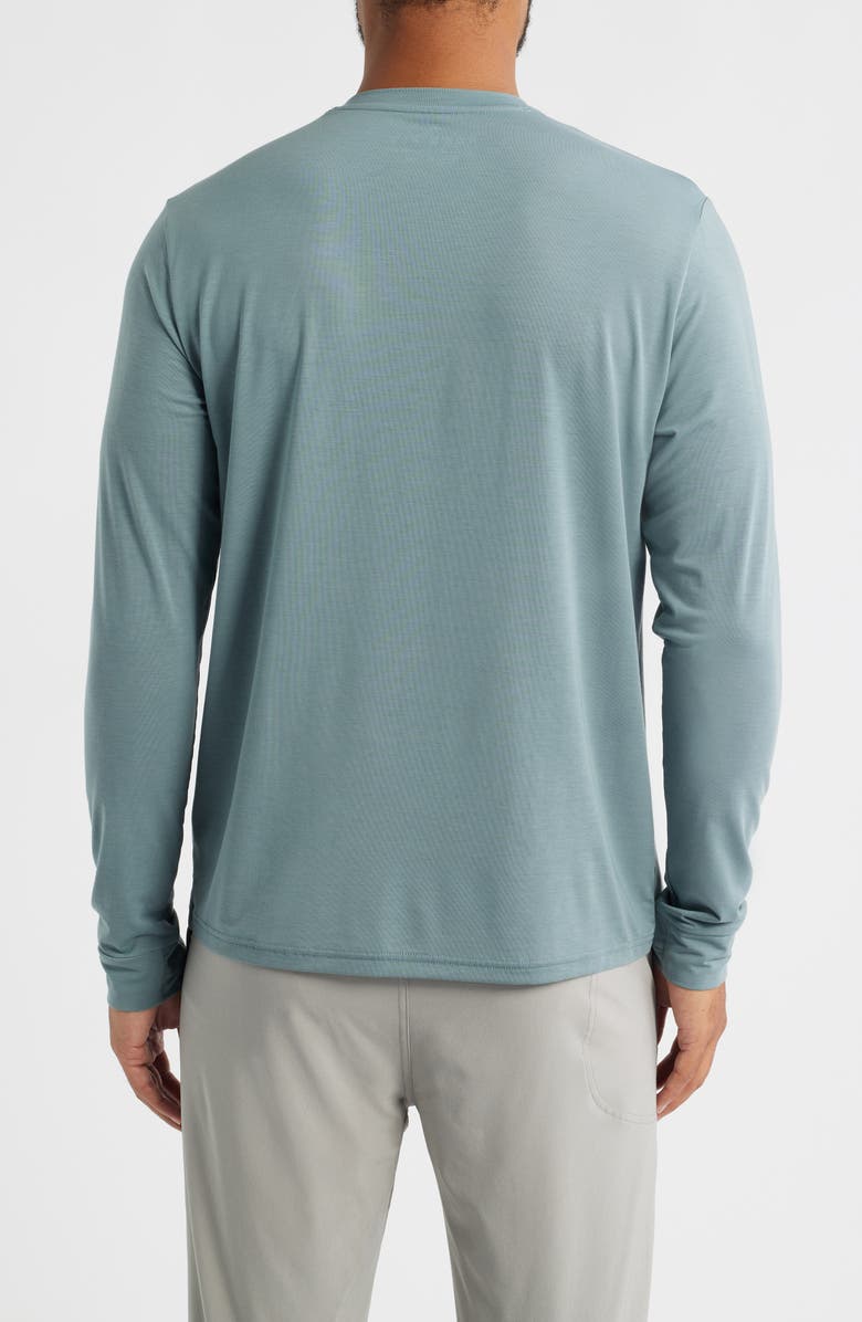 Free Fly Elevate Long Sleeve Performance Top, Alternate, color, Stormy Sea