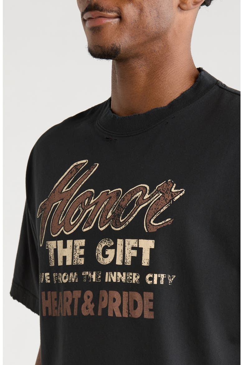 Heart & Pride Cotton Graphic T-Shirt, Alternate, color, BLACK