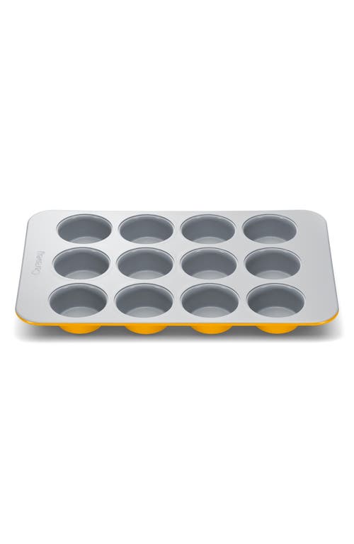 CARAWAY Nonstick Ceramic Muffin Pan in Marigold 