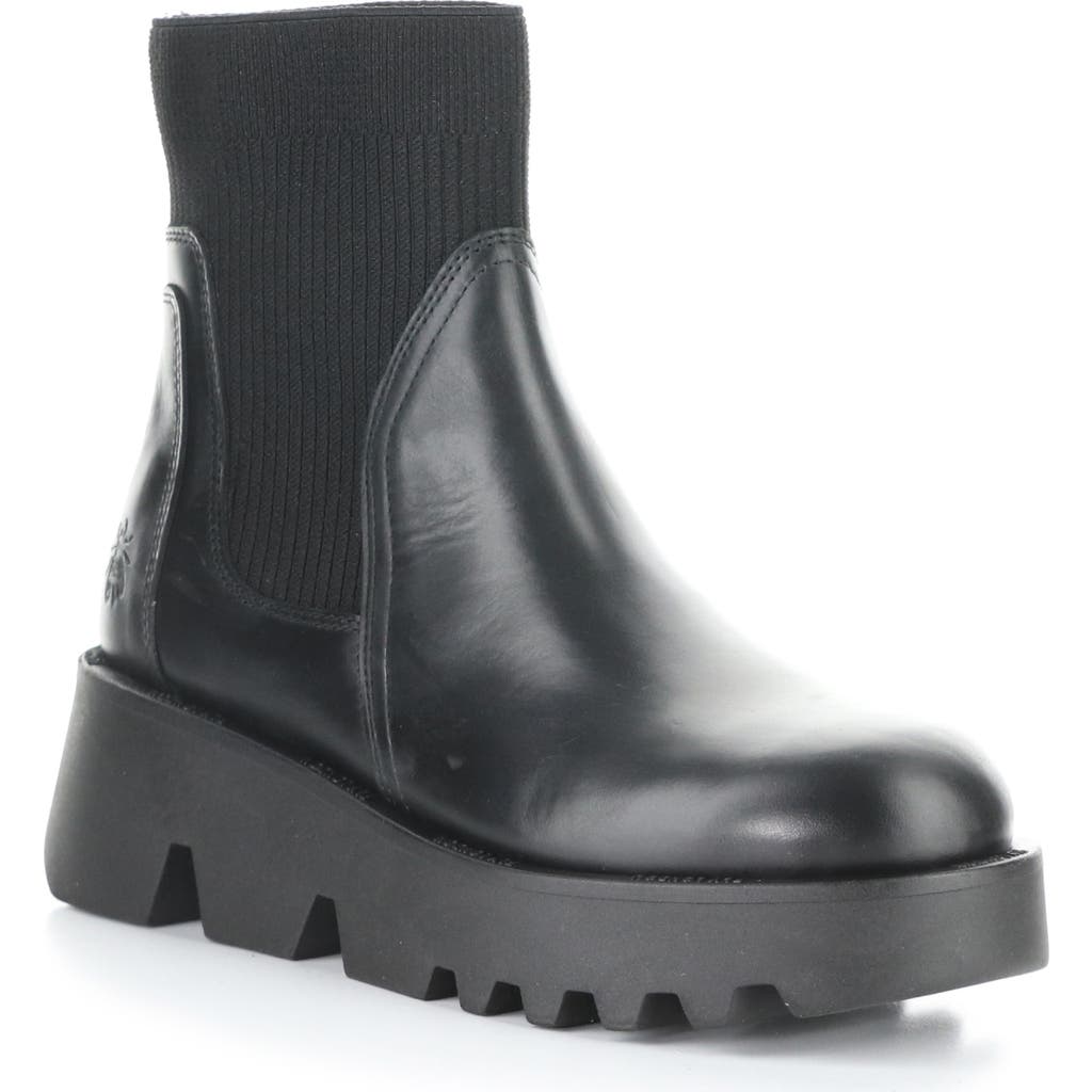 Fly London Zool Chelsea Boot In Black