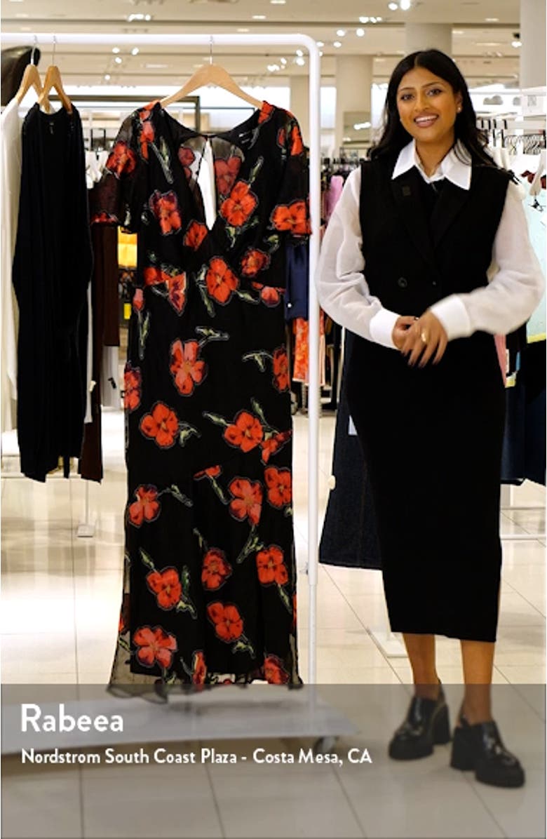 Curve Floral Maxi Dress, sales video thumbnail