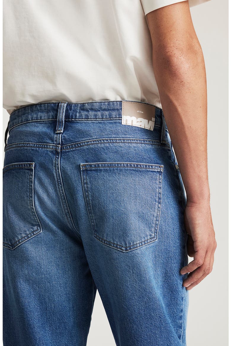 Marcel Relaxed Straight Leg Jeans, Alternate, color, MID BRUSHED CLASSIC