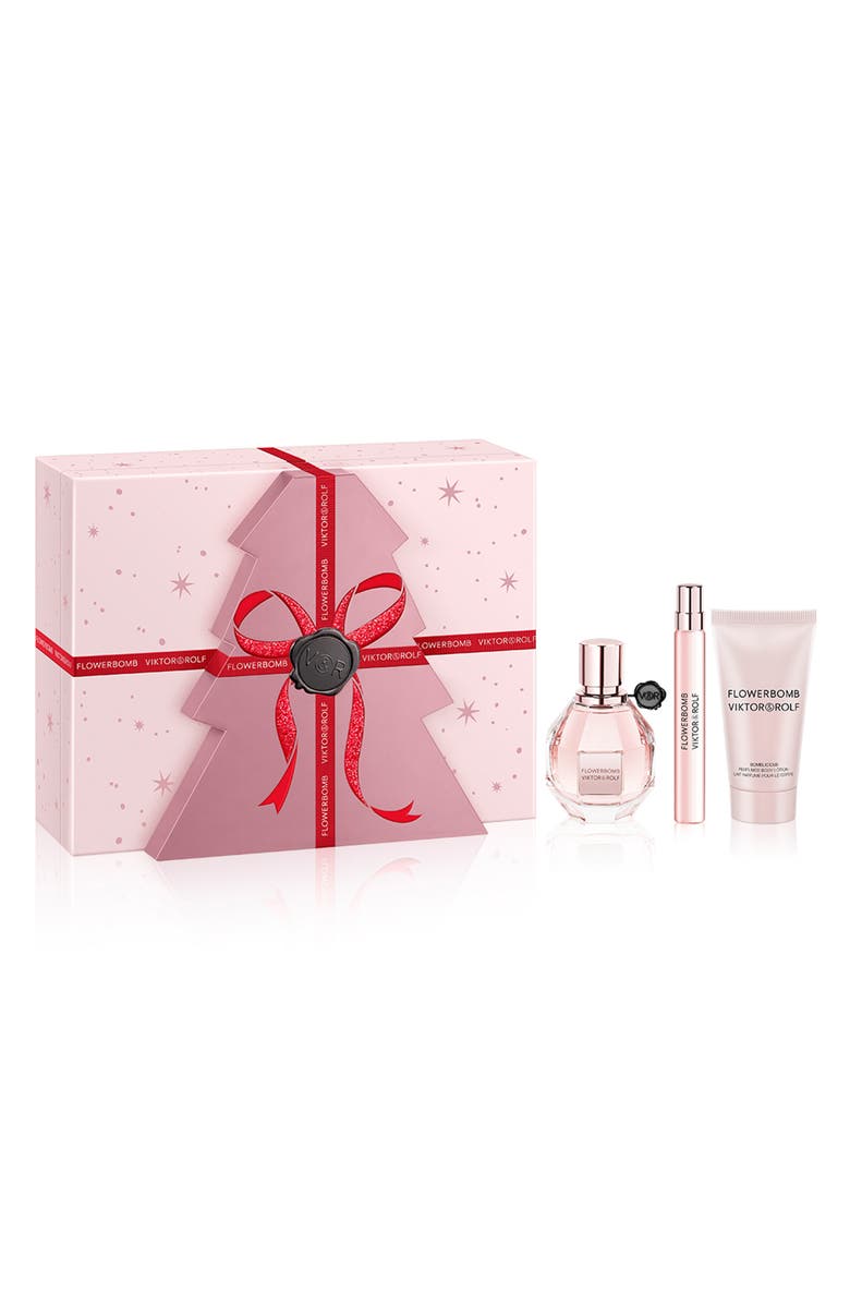 FLOWERBOMB Viktor&Rolf Flowerbomb Eau de Parfum Set USD $160 Value, Main, color,