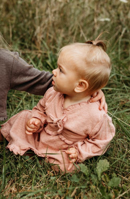 L'ovedbaby Pointelle Ruffle Organic Cotton Cardigan In Taffy