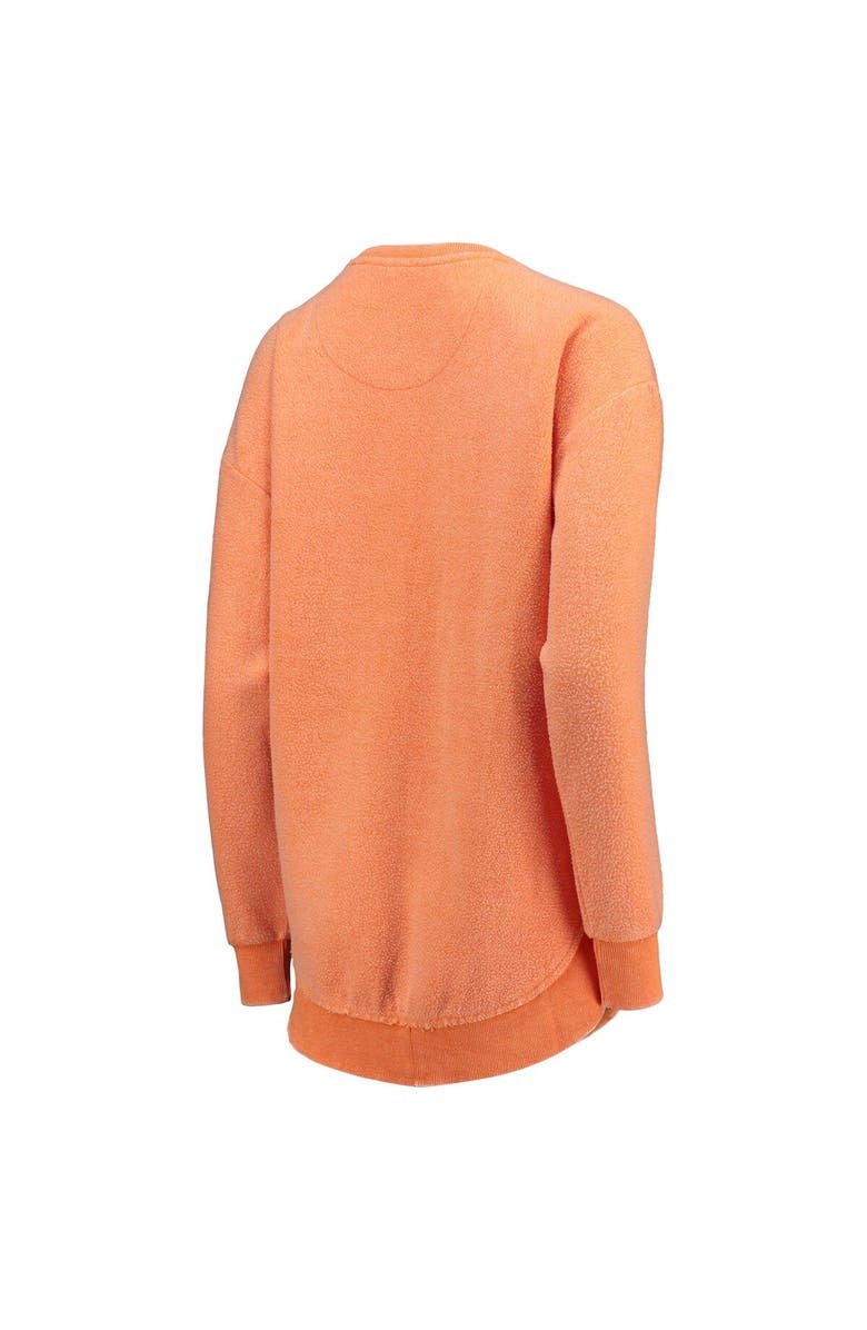 PRESSBOX Women's Pressbox Tennessee Orange Tennessee Volunteers Ponchoville Pullover Sweatshirt, Alternate, color, 