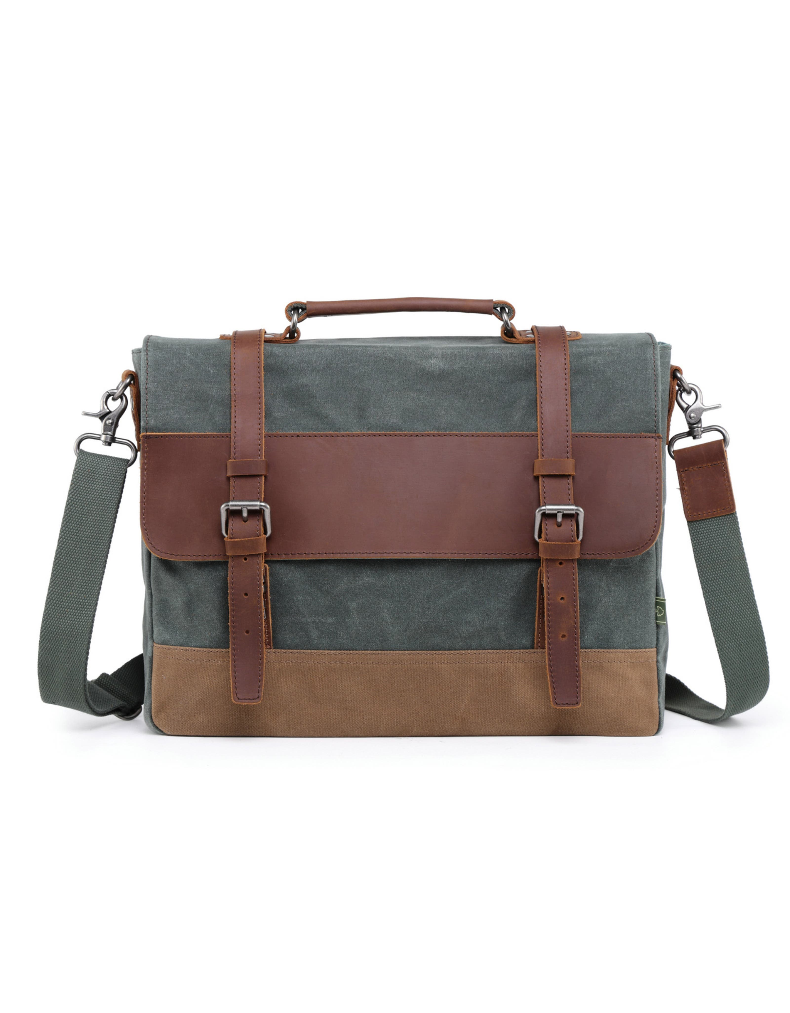 TSD Brand Stone Creek Waxed Canvas Laptop Briefcase | Nordstrom