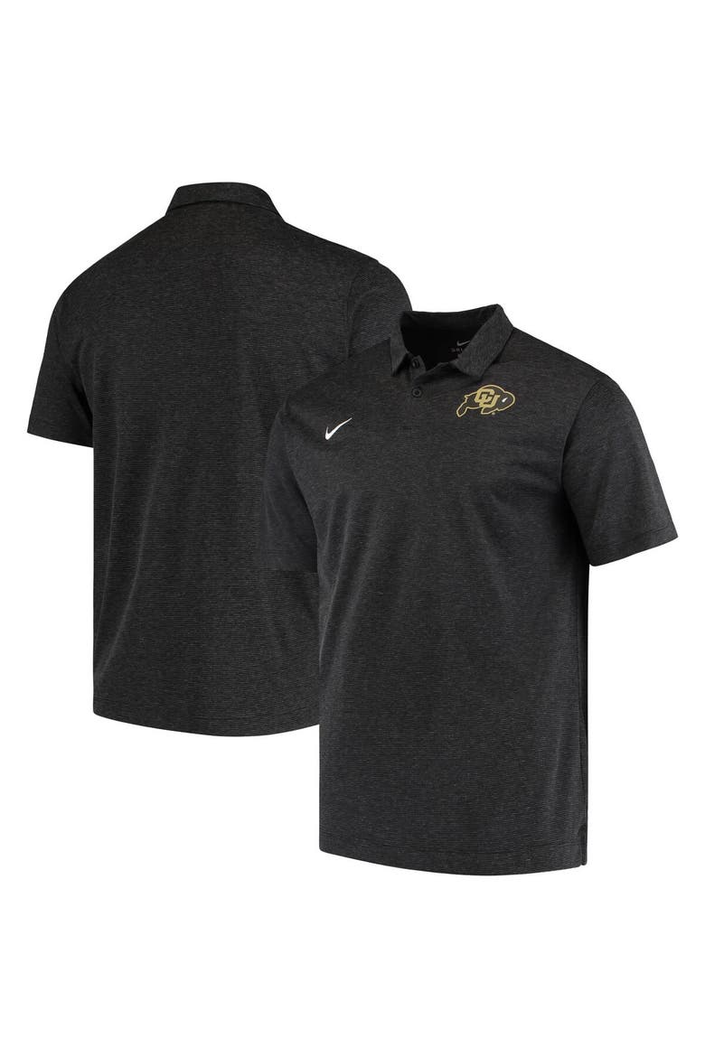 Men's Nike Black Colorado Buffaloes College Performance Polo, Main, color, Black