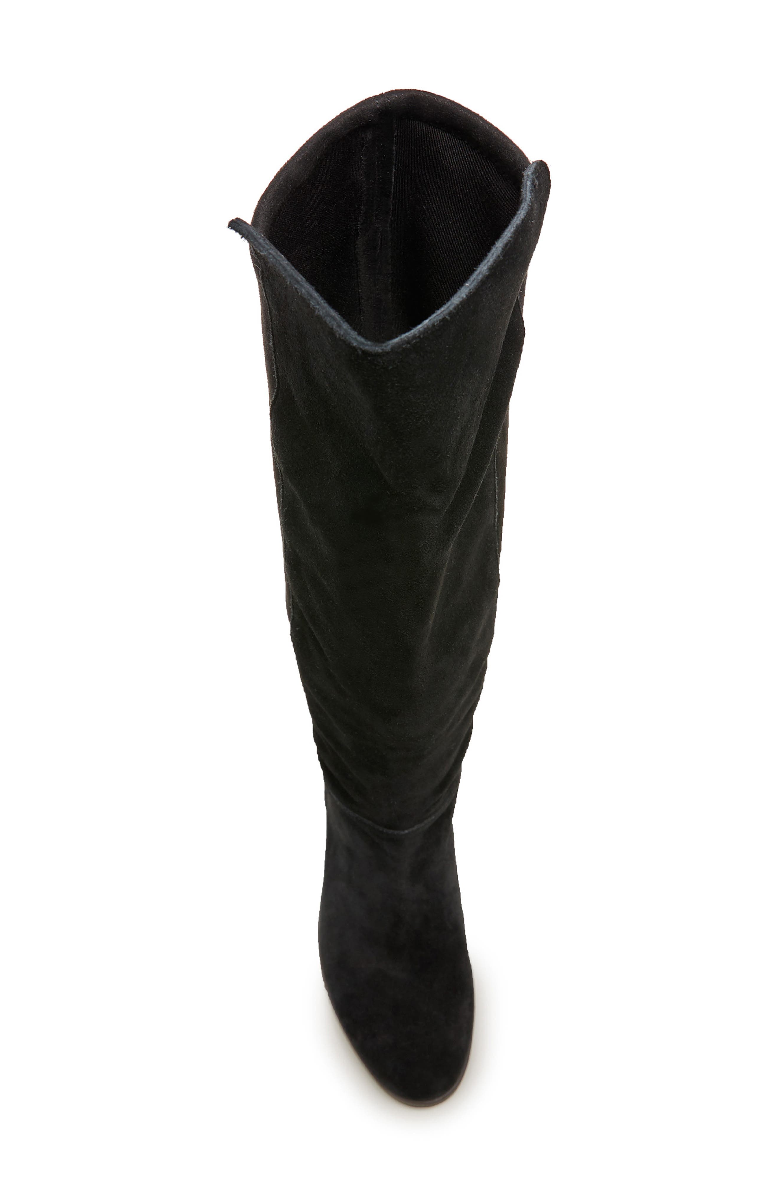 Calypso Over the Knee Boot, Alternate, color, BLACK/ BLACK LEATHER