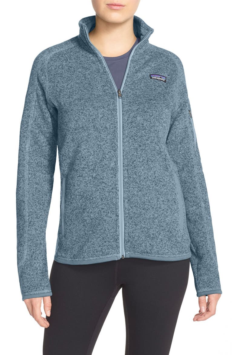 Better Sweater Fleece Jacket, Main, color, TUBULAR BLUE