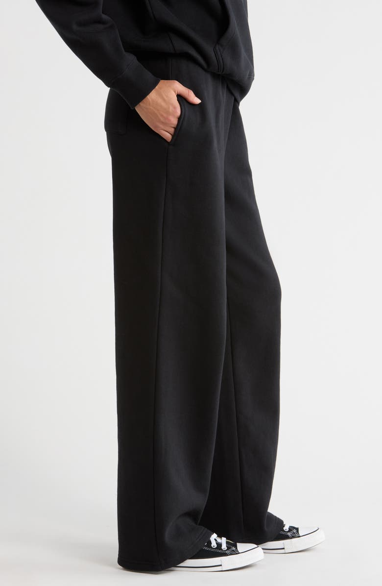 PacSun Rhinestone Baggy Sweatpants, Alternate, color, Black