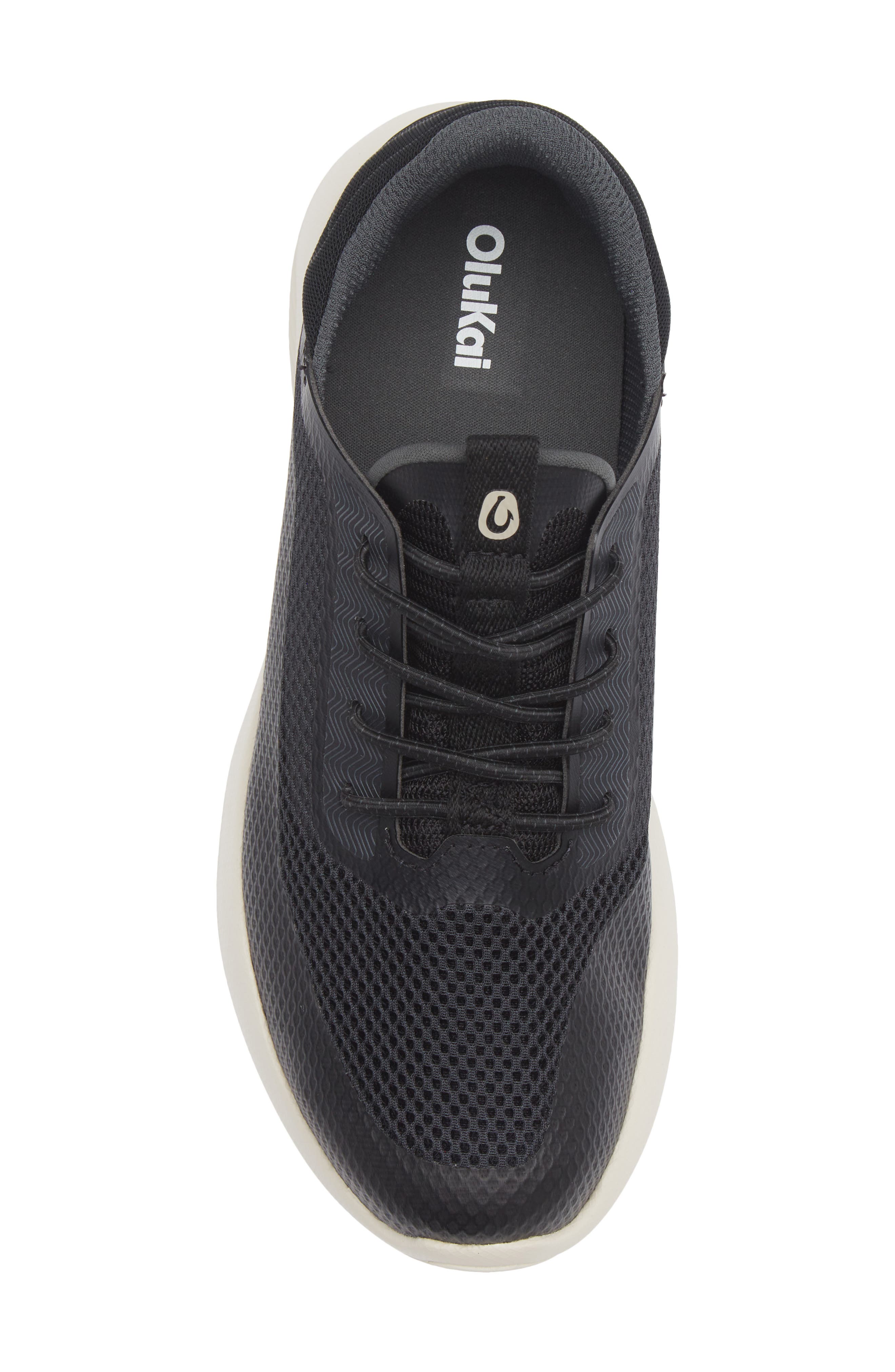 OluKai Kialoa Convertible Lace-Up Waterproof Sneaker, Alternate, color, Lava Rock / Lava Rock