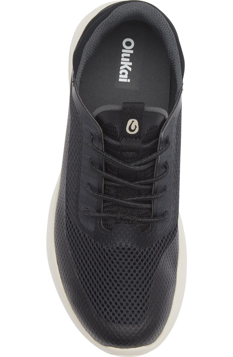 OluKai Kialoa Convertible Lace-Up Waterproof Sneaker, Alternate, color, Lava Rock / Lava Rock
