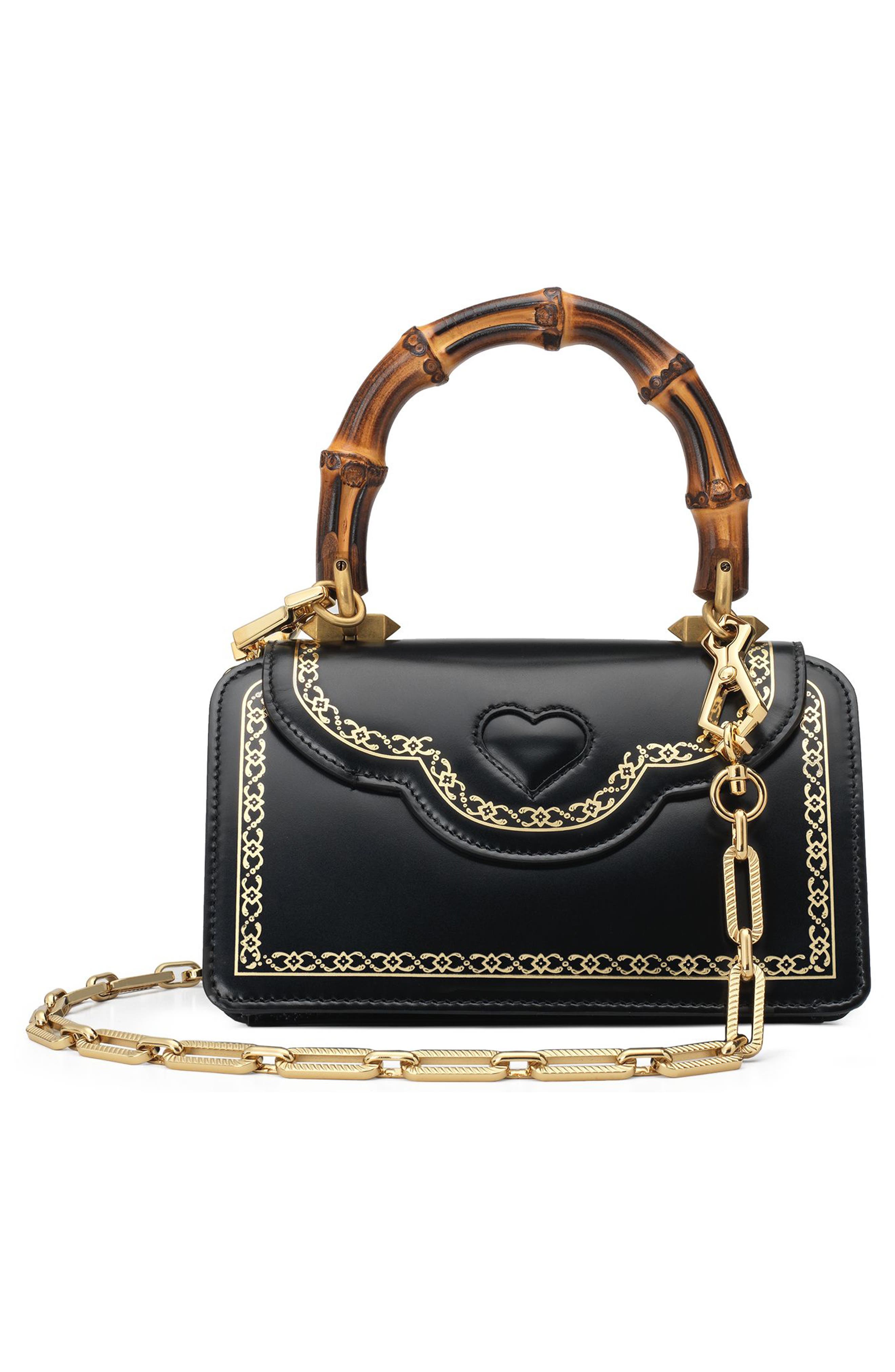 Gucci Mini Thiara Top Handle Leather Satchel, Alternate, color, 