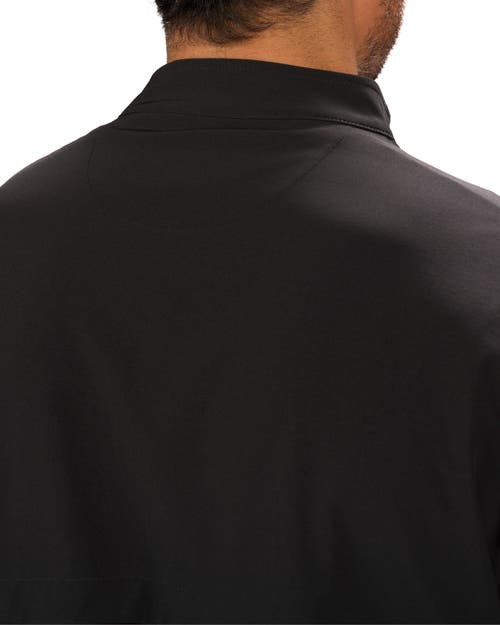 Black Clover Player Quarter Zip In Black