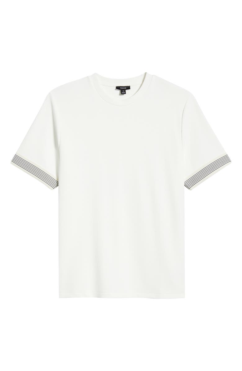 Reiss Aries Piqué T-Shirt, Alternate, color, White