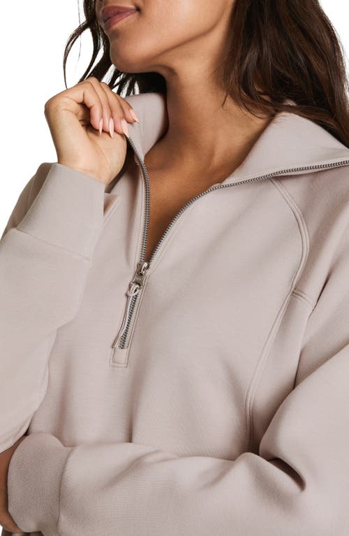 Spanx ® Airessentials Half Zip Sweatshirt In Gray