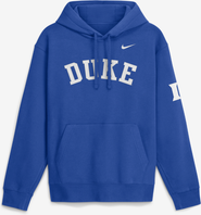 Nike Men's Nike Royal Duke Blue Devils 2026 Sideline Club Fleece Hoodie