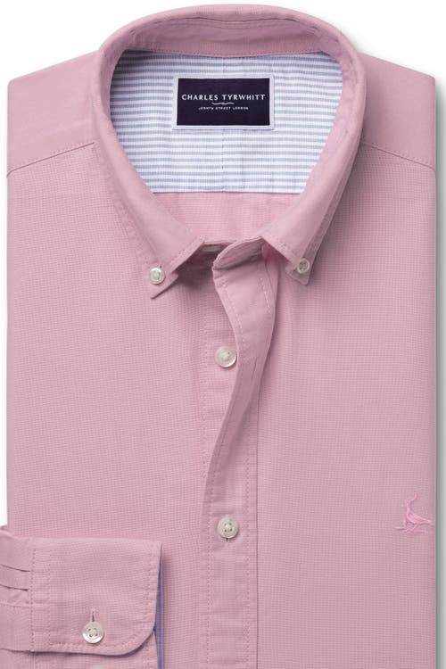 Charles Tyrwhitt Stretch Washed Oxford Shirt