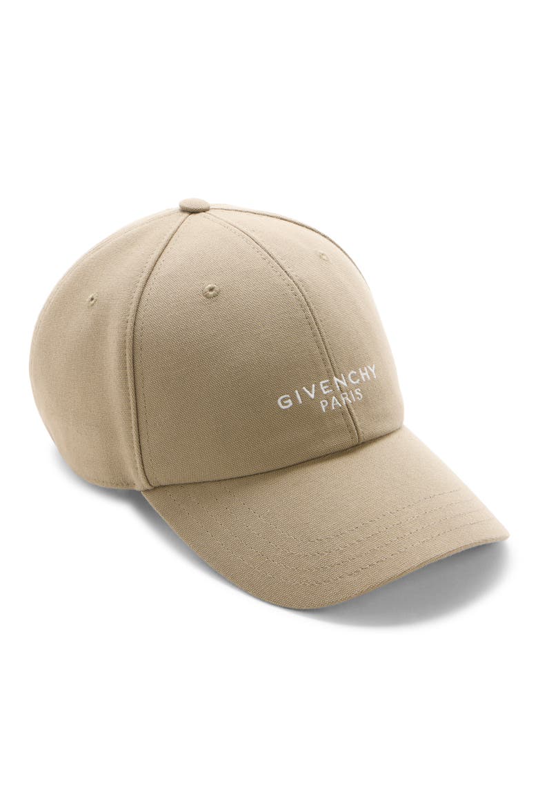 Embroidered Logo Adjustable Baseball Cap, Main, color, SALVIA