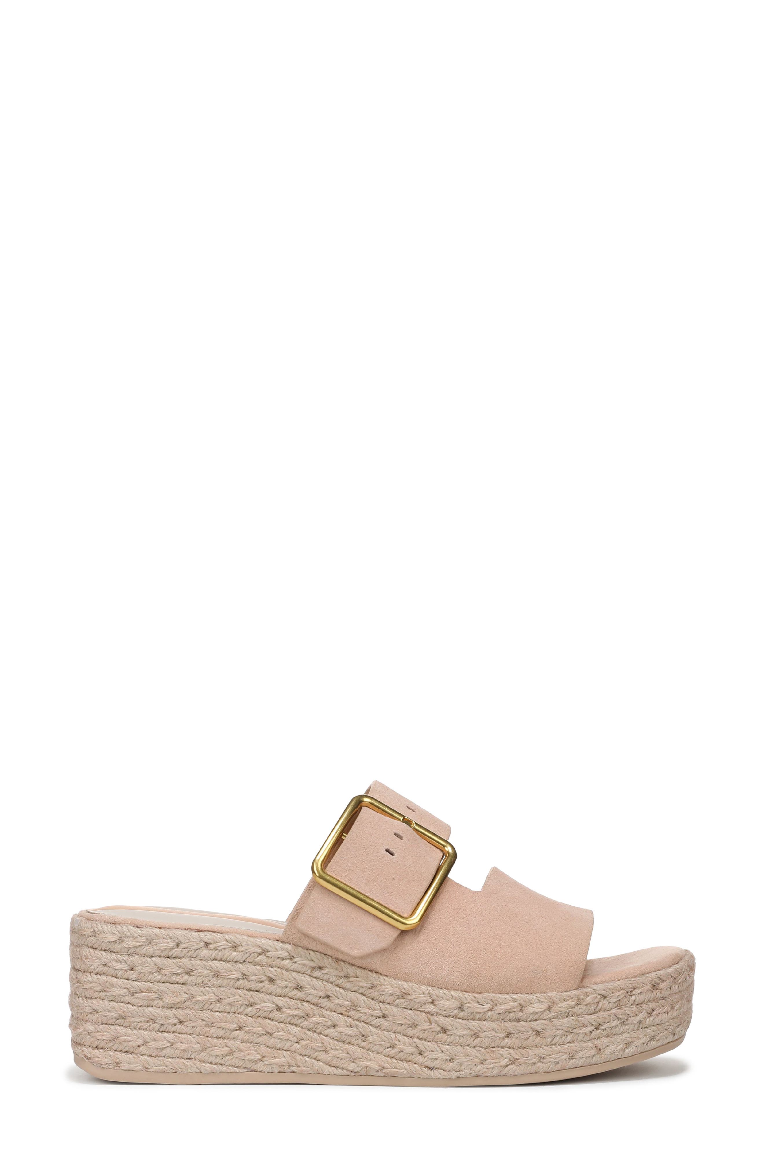 Taziana Platform Wedge Sandal, Alternate, color, PAPAYA SUEDE