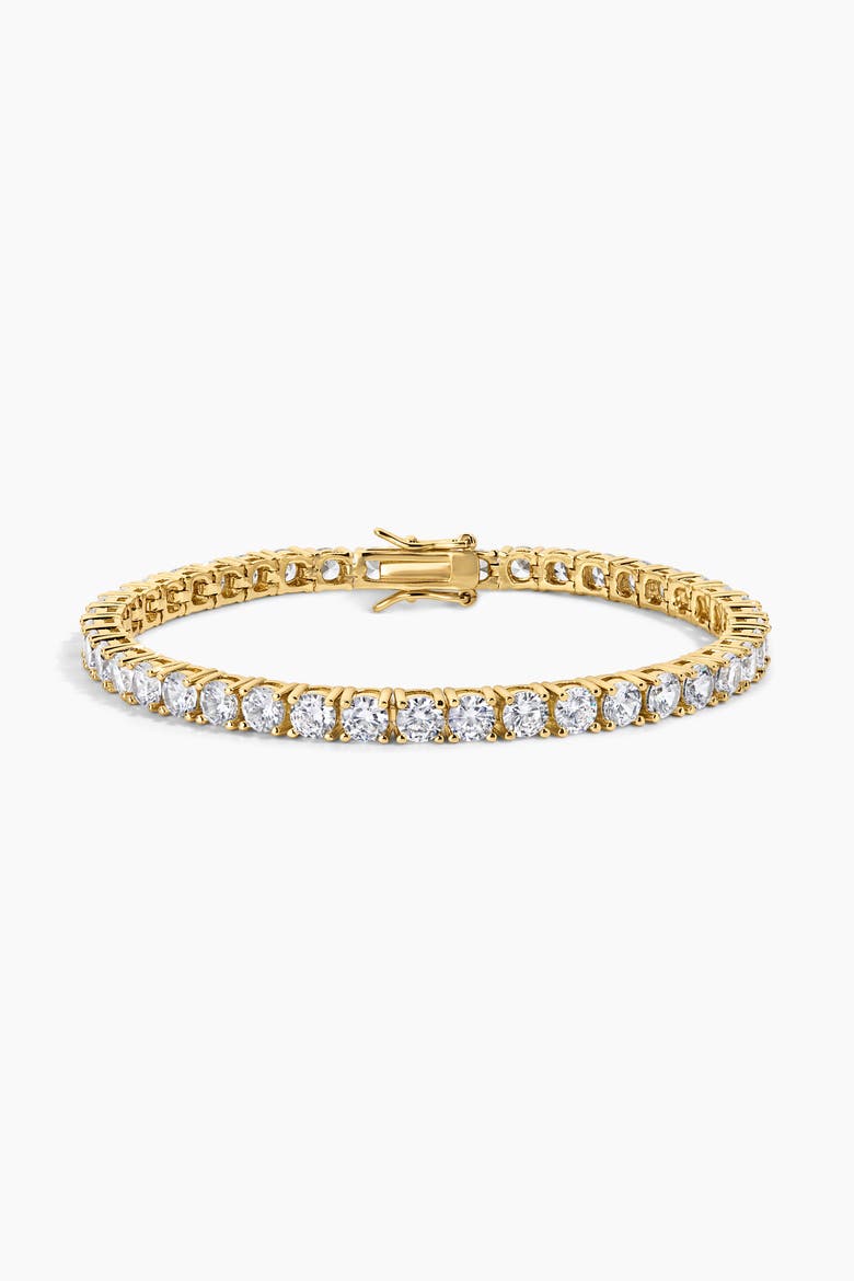 Richie Tennis Bracelet, Main, color, Gold