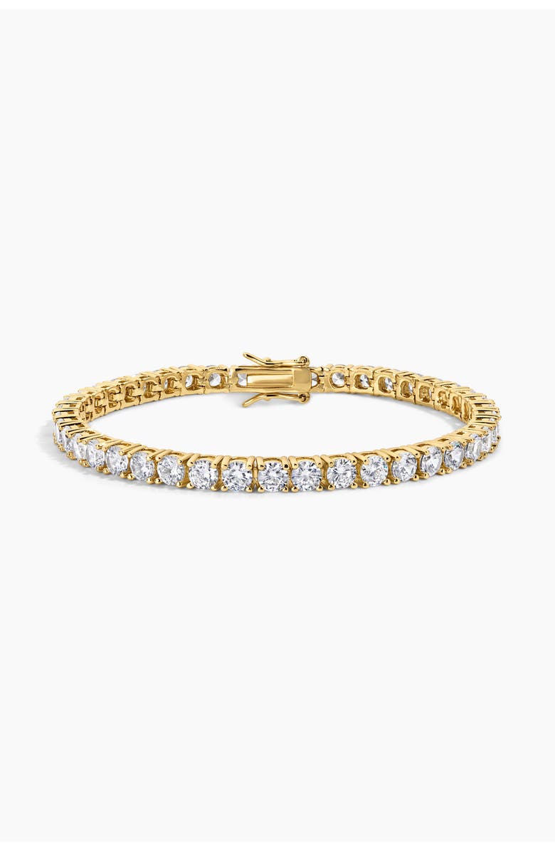 Electric Picks Richie Tennis Bracelet, Main, color, Gold