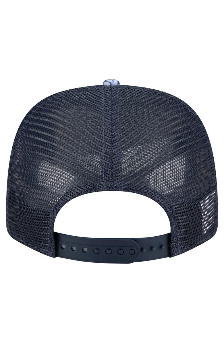 New Era Men's New Era Navy Chicago Bears Hula 9SEVENTY Adjustable Trucker Hat, Alternate, color, 