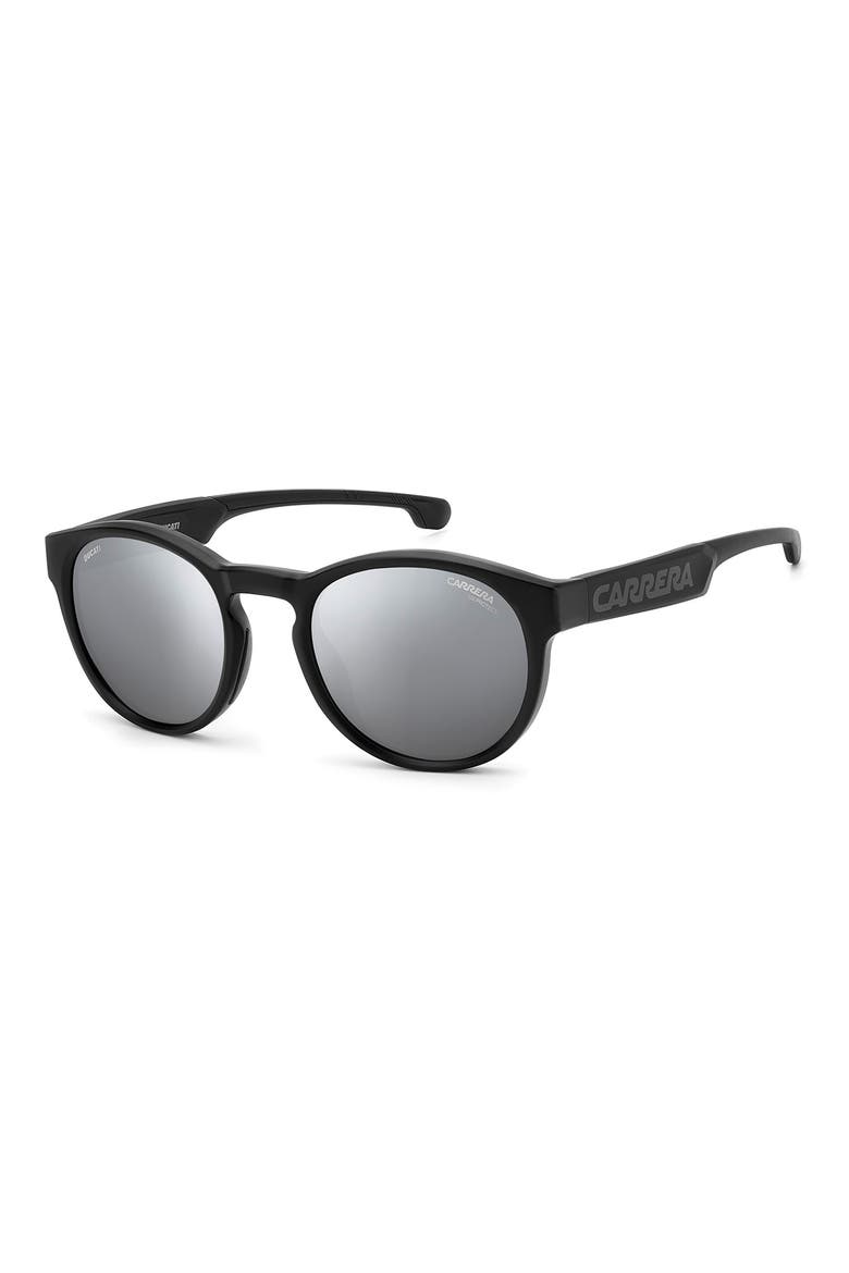 51mm Carduc Round Sunglasses, Alternate, color, BLACK GREY
