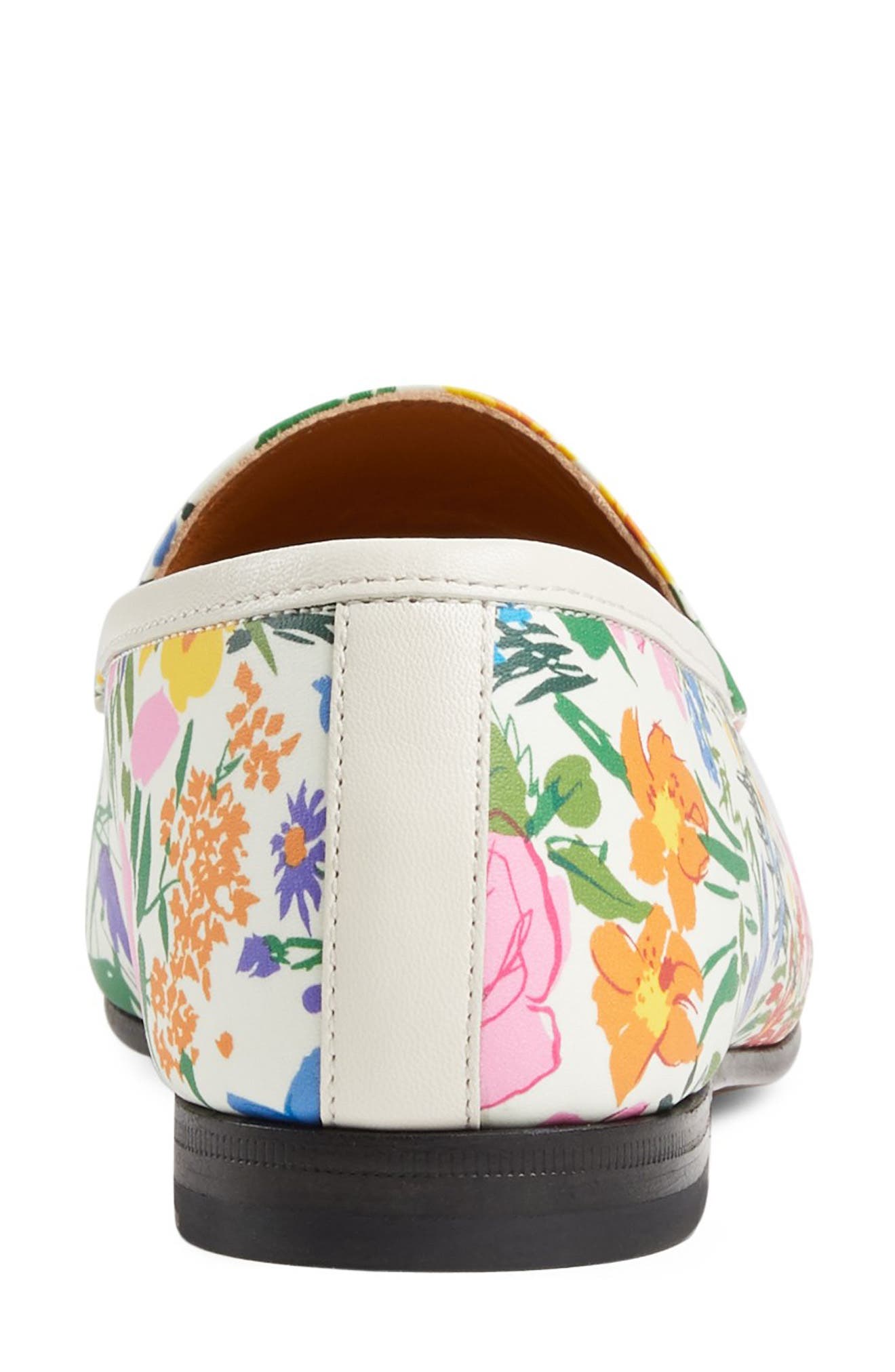 Gucci x Ken Scott Jordaan Floral Print Loafer, Alternate, color, 