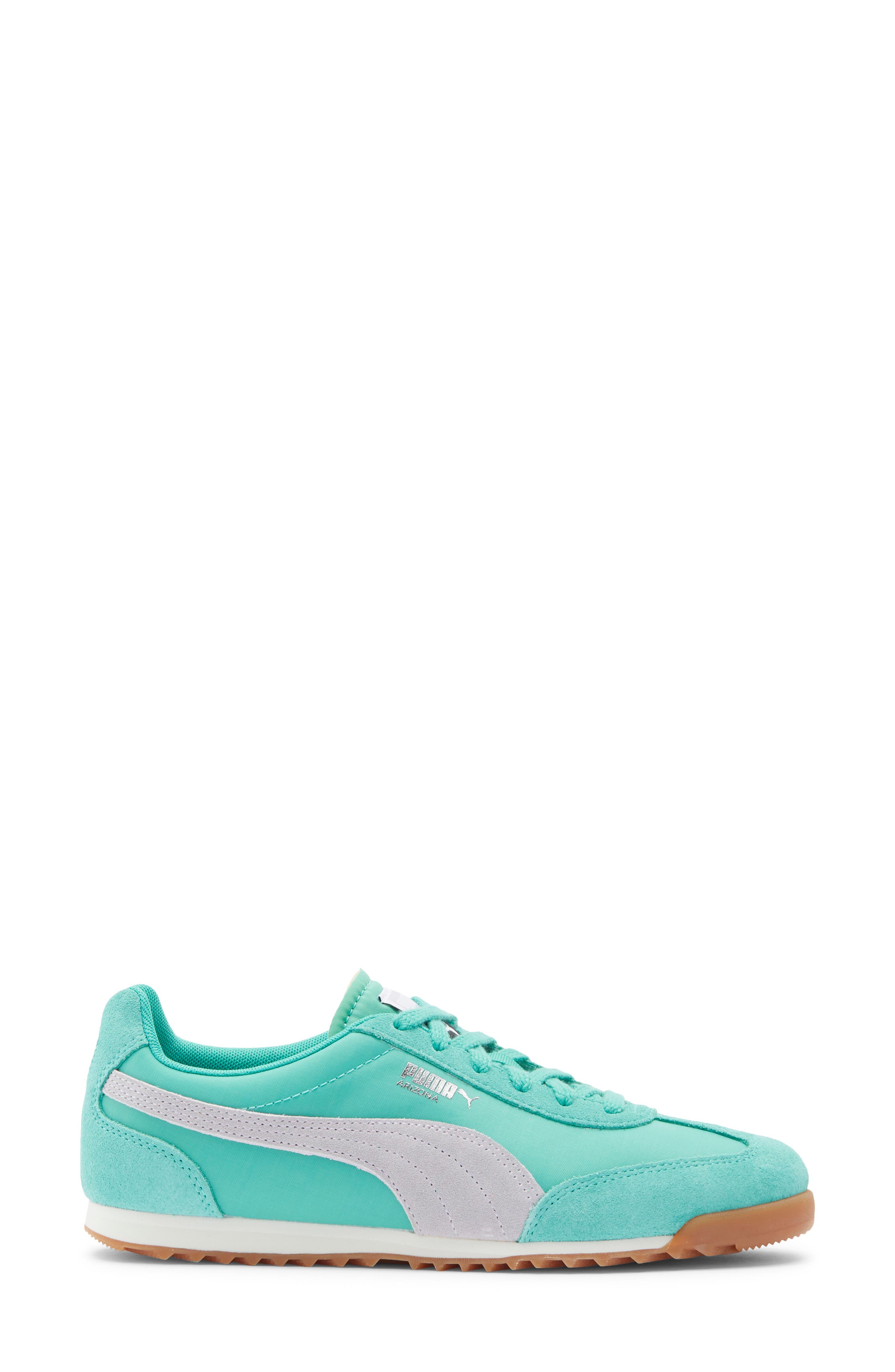 PUMA Arizona Nylon Sneaker, Alternate, color, Vibrant Green/ Lavender Pop