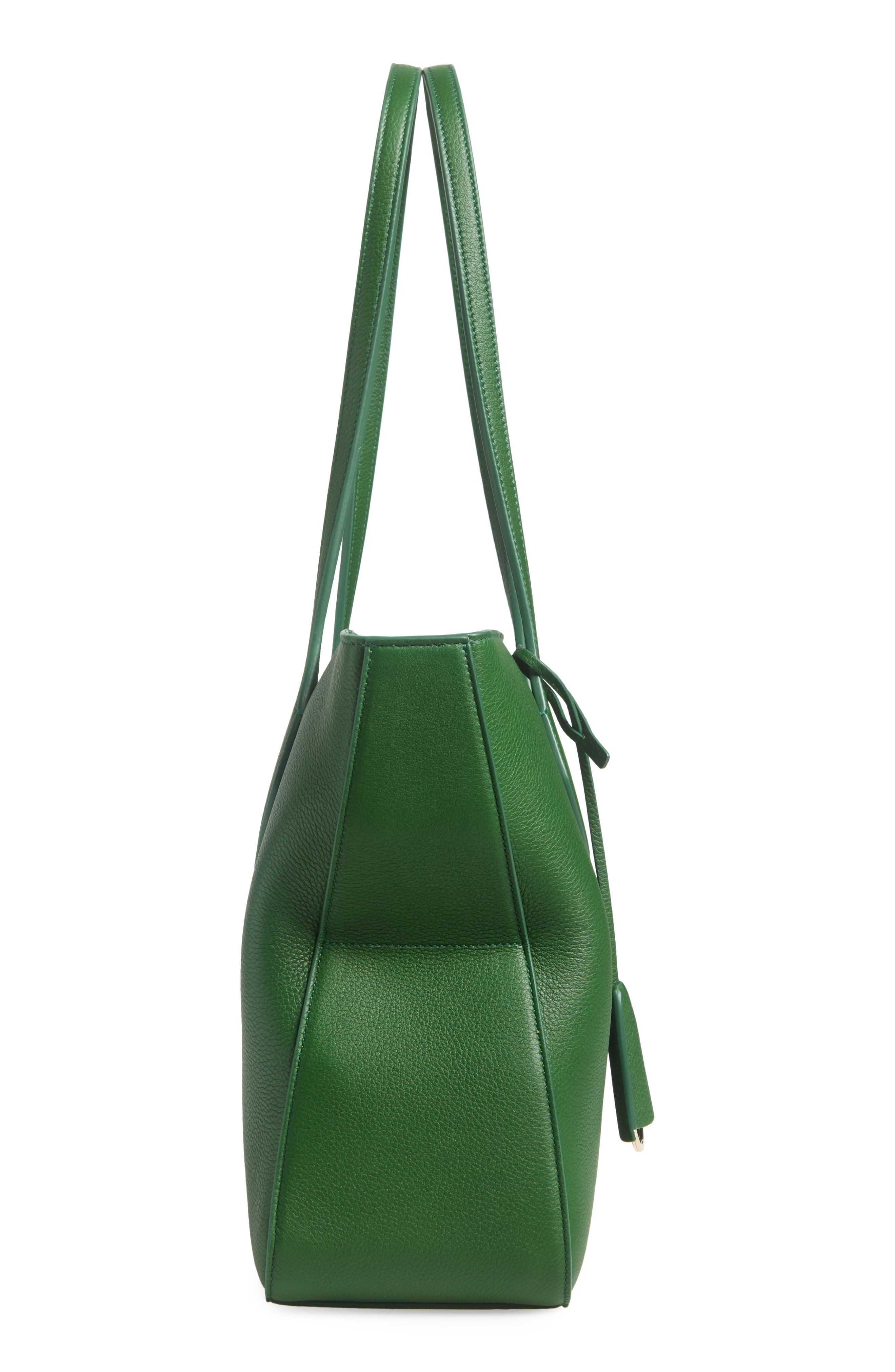 FERRAGAMO Small Star Leather Tote Bag, Alternate, color, 