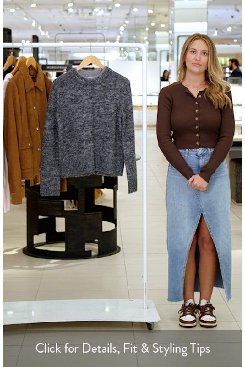 Marled Crewneck Sweater video
