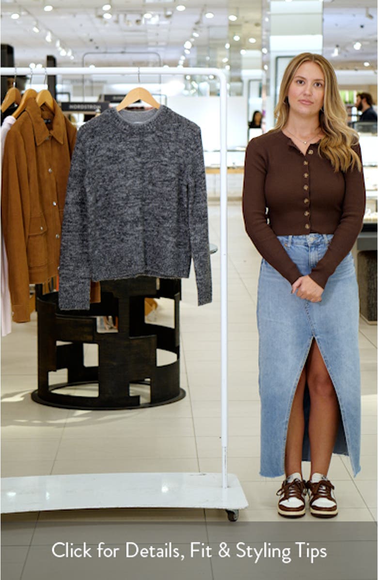 Marled Crewneck Sweater, sales video thumbnail