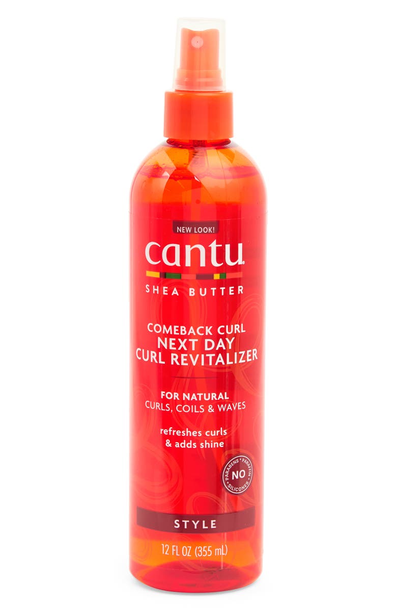 cantu Comeback Curl Next Day Curl Revitalizer, Main, color,