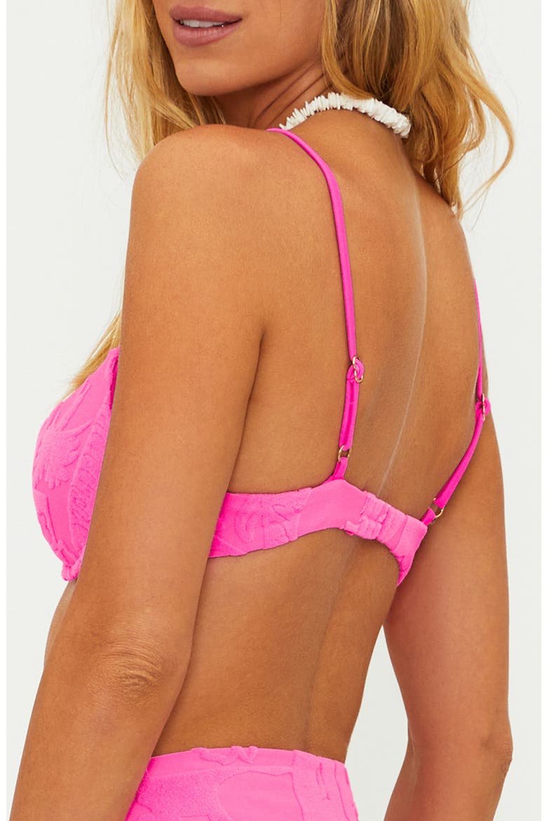 Camilla Underwire Bikini Top, Alternate, color, STRAWBERRY