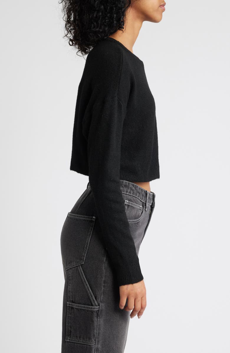 PacSun Iris Crewneck Crop Sweater, Alternate, color, 