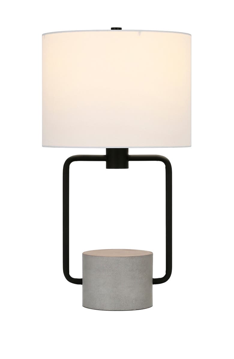ADDISON AND LANE Howland Blackened Bronze and Concrete Table Lamp, Alternate, color, 