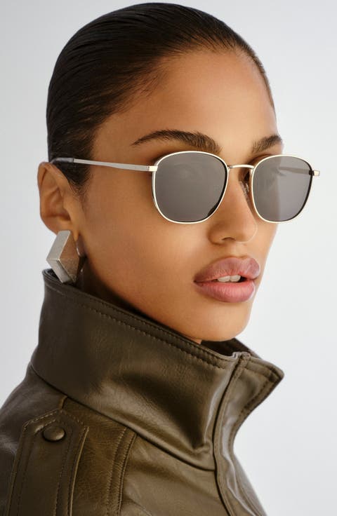 Neptune Deux 52mm Polarized Square Sunglasses